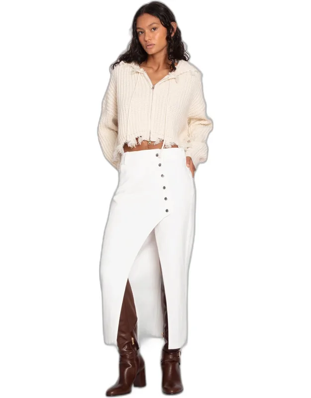 Can't Forget You Denim Midi Skirt