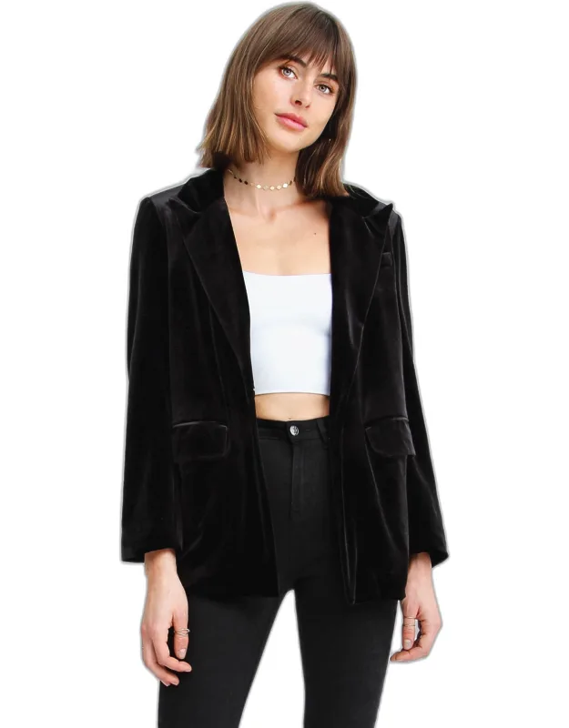 Eternity Velvet Blazer