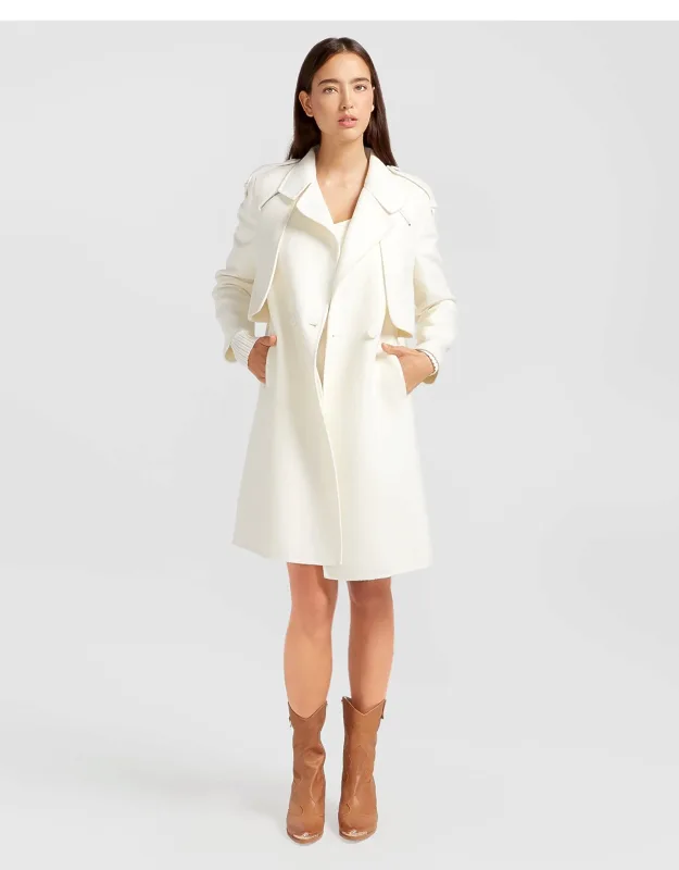 Wool Blend Coat