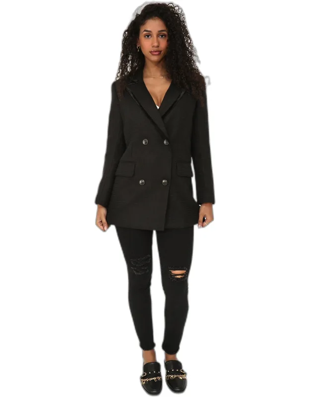 Trimmed Blazer