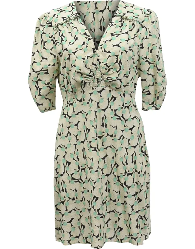 Enya Pearl Printed Mini Dress
