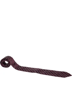 Diagonal Striped Silk Tie