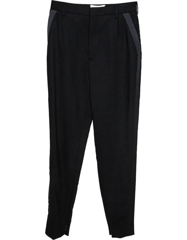 Wool Tapered Pants