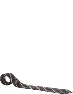 Diagonal Striped Traditional Silk Tie