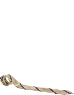 Diagonal Striped Traditional Silk Tie