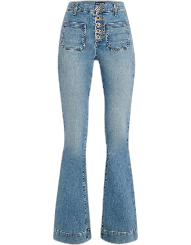 High-rise Flare Jeans