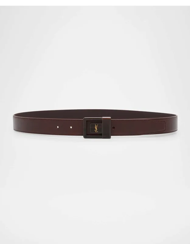 Buckle Leather Belt