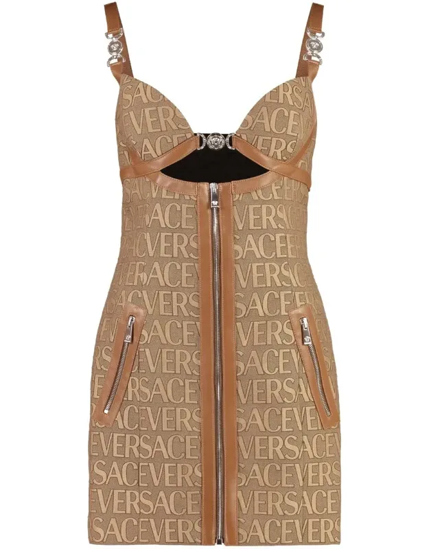 Jacquard Mini Dress