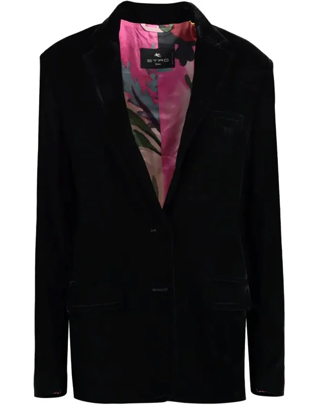 Velvet Blazer