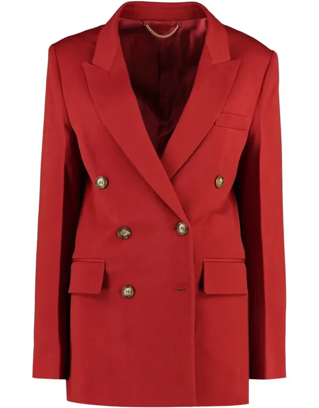 Double-breasted Wool Blazer