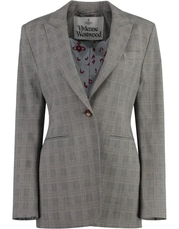 Prince Of Wales Checked Jacket