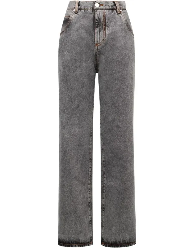5-pocket Straight-leg Jeans