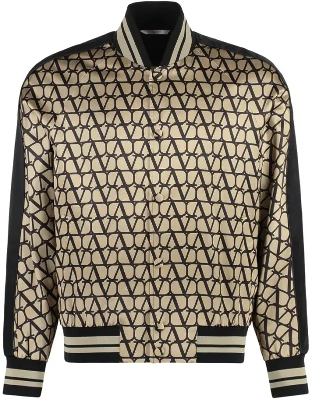 Printed Bomber Jacket