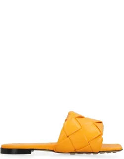 Lido Leather Flat Sandals