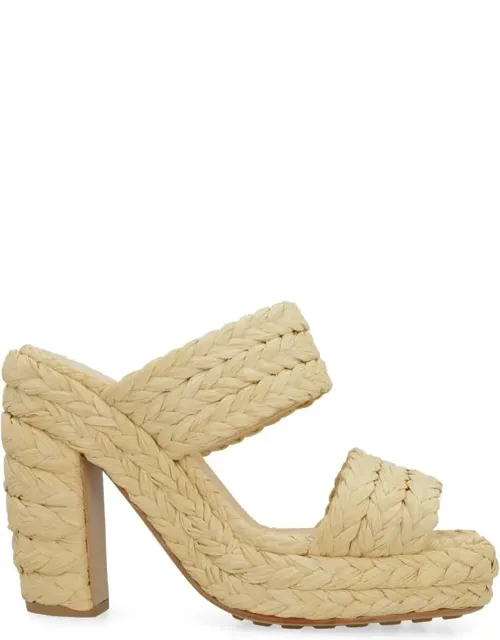 Canalazzo Raffia Mules