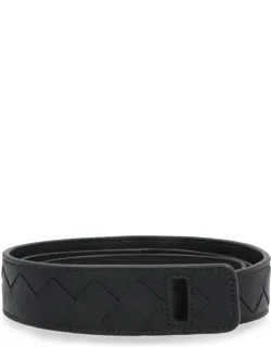 Bottega Veneta Belt With Snap Closure And 100% Calf