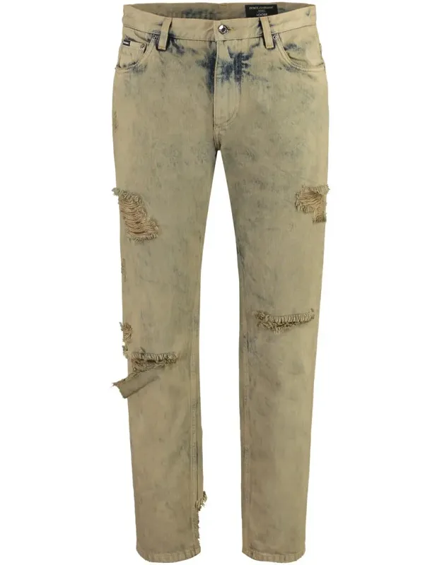 Loose 5-pocket Jeans
