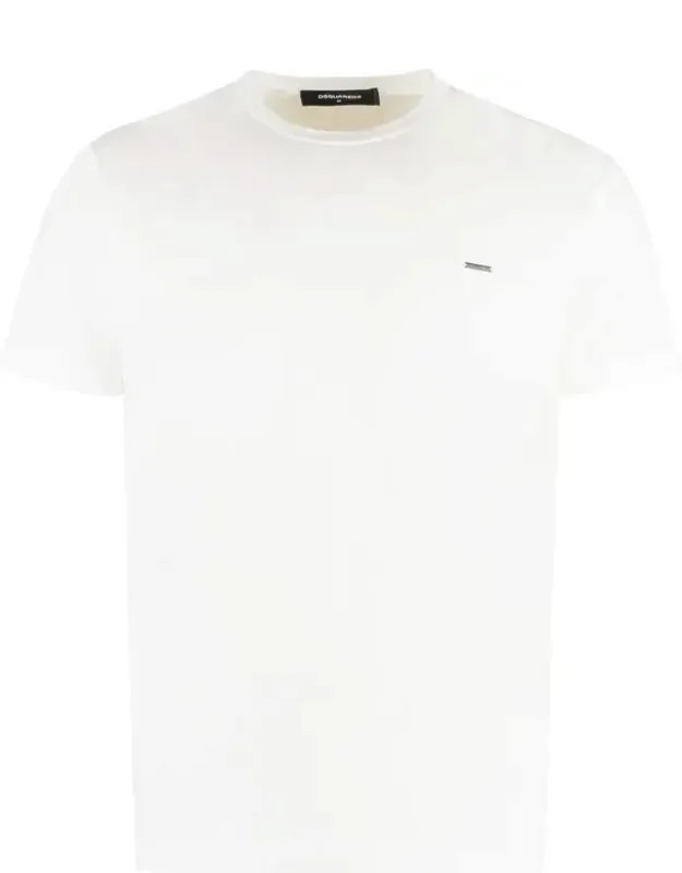Cotton Crew-neck T-shirt