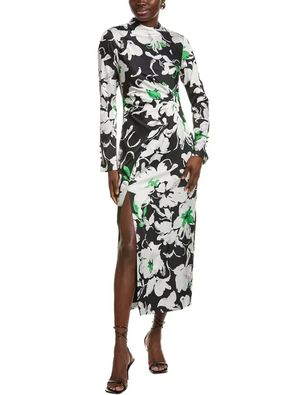 Draped Sheath Dress