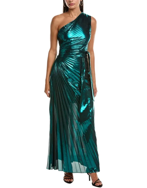 Estelle Pleated Maxi Dress