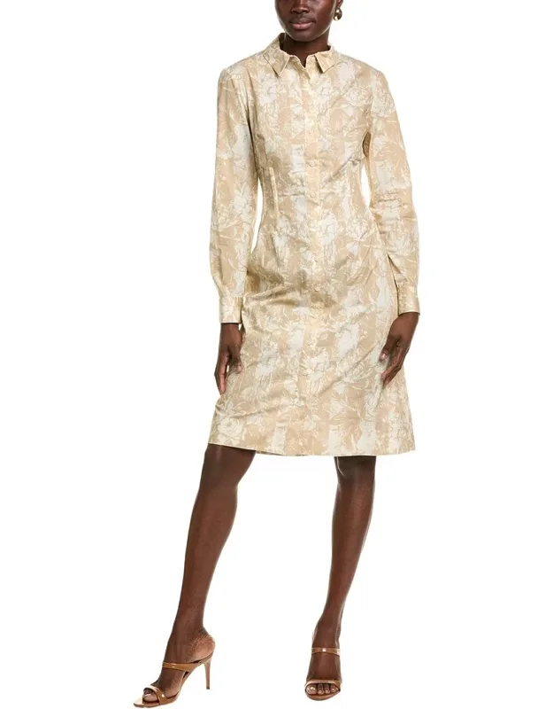 Seamed Shirtdress
