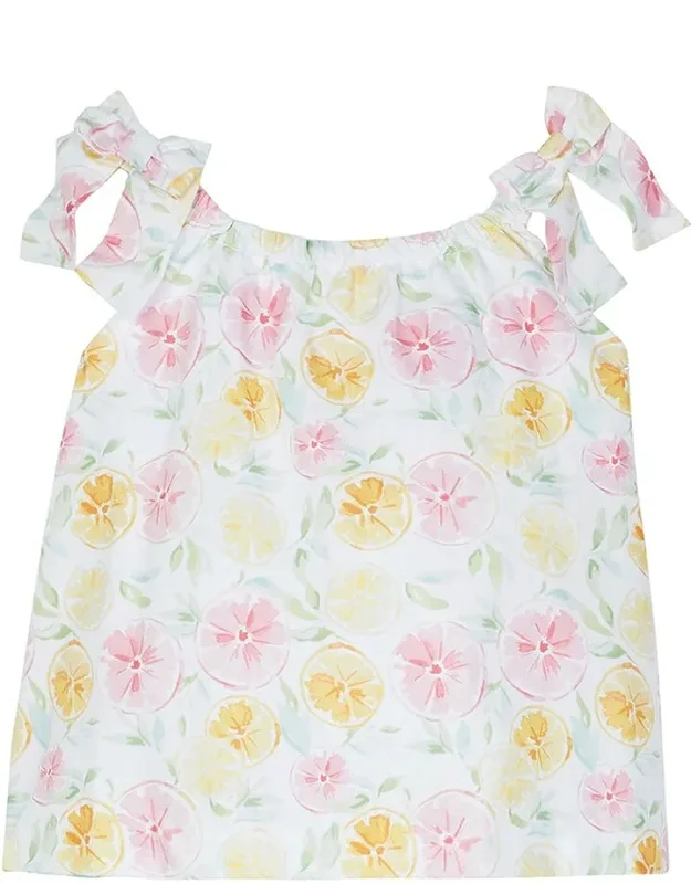 Tie-shoulder Top