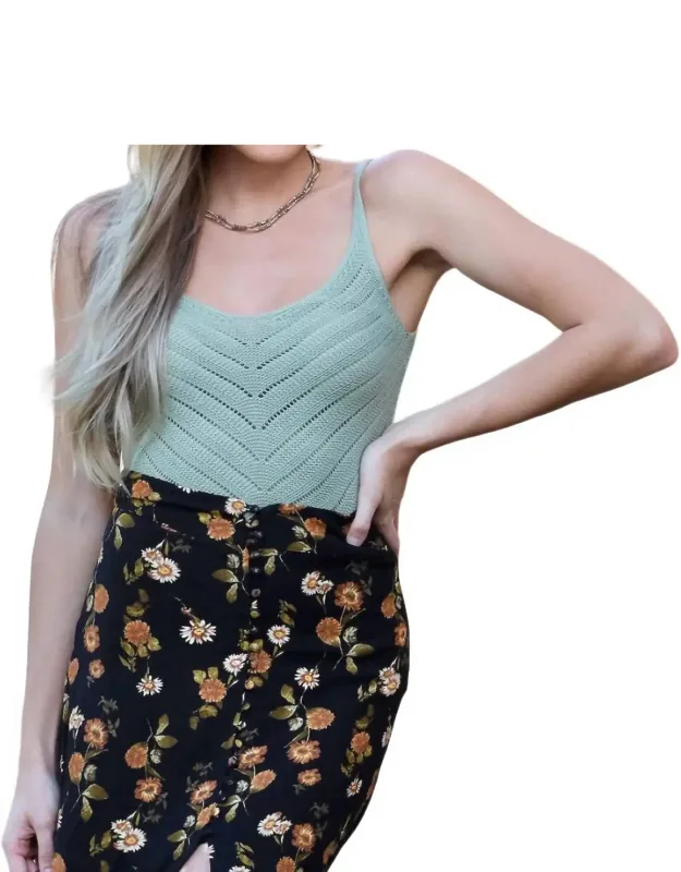 Knit Crop Sweater