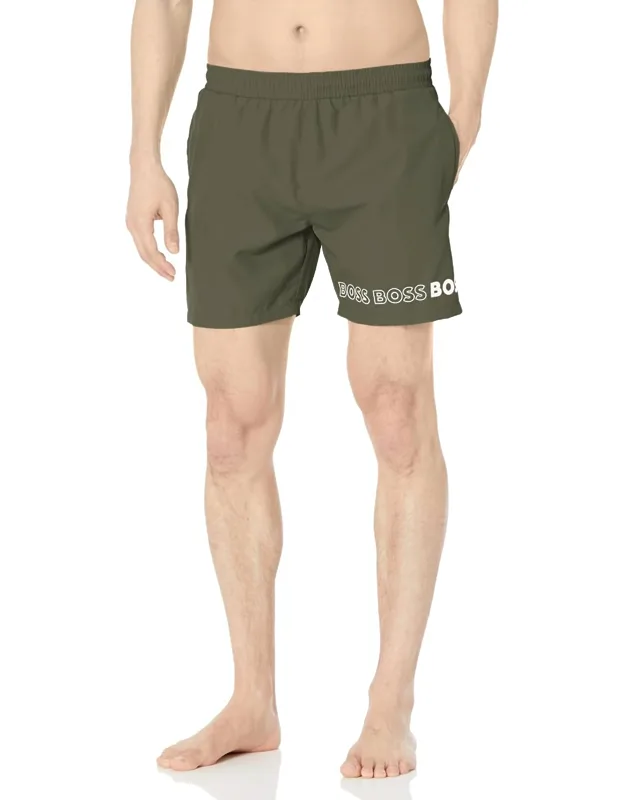 Standard Vertical Logo Swim Trunks