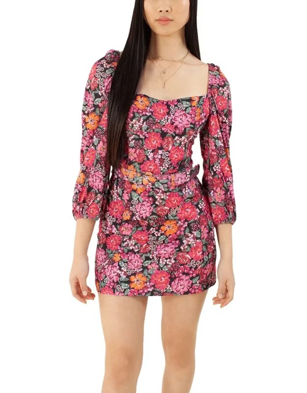 Mini Dress With Flattering Silhouette And Comfortable Fabric