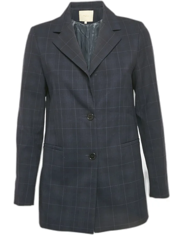 Checks Gabardine Blazer