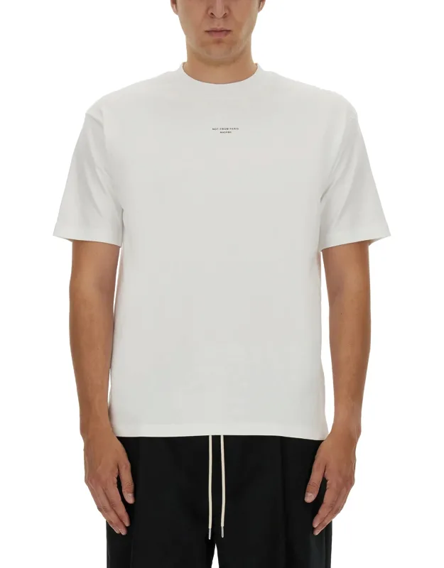 Drôle De Monsieur "slogan" T-shirt Regular Fit Made In Portugal