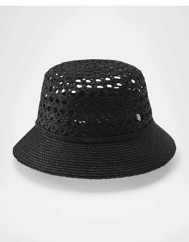 Braided Raffia Bucket Hat