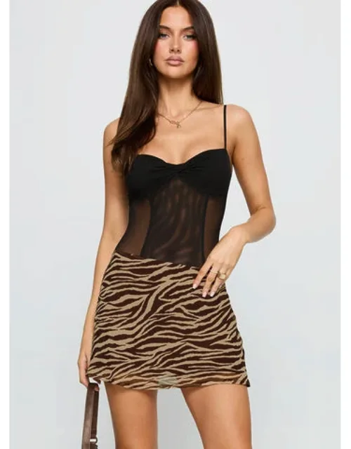 Feed The Soul Mini Skirt