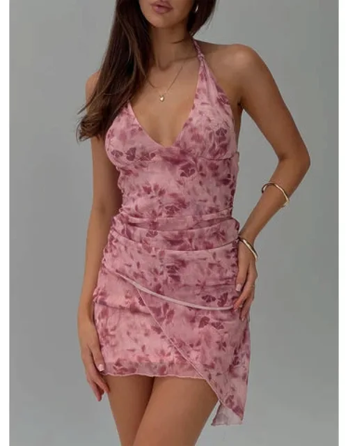 Love Deluxe Halter Mini Dress