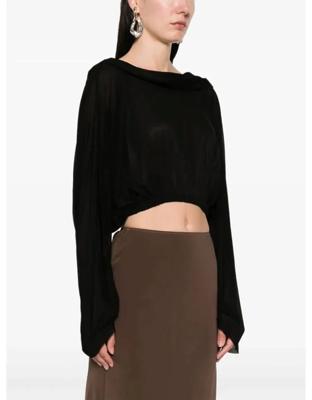 Cropped Hooded Tunic