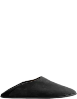 Big Bootie Suede Slipper Mule
