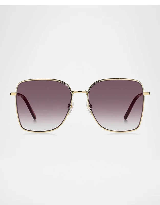 Metal Square Sunglasses
