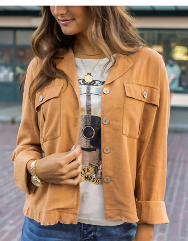 Linen Safari Jacket