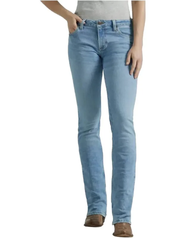 Retro Mae Mid Rise Bootcut Jean - Comfortable Timeless Fit