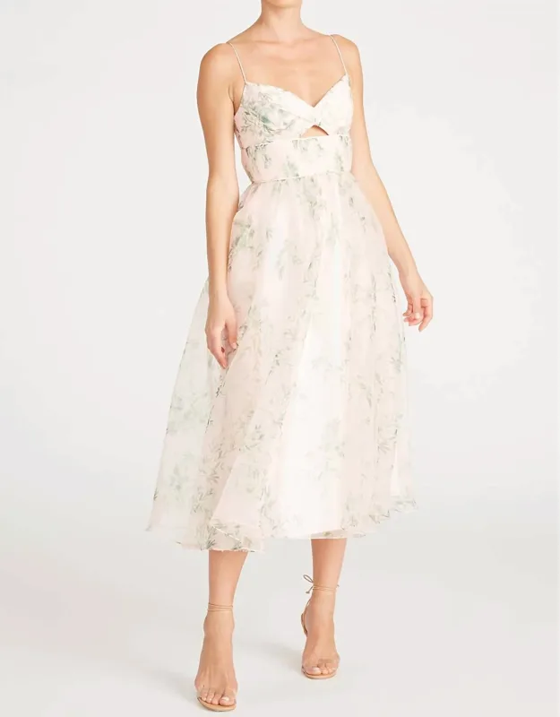 Cherry Blossom Midi Dress