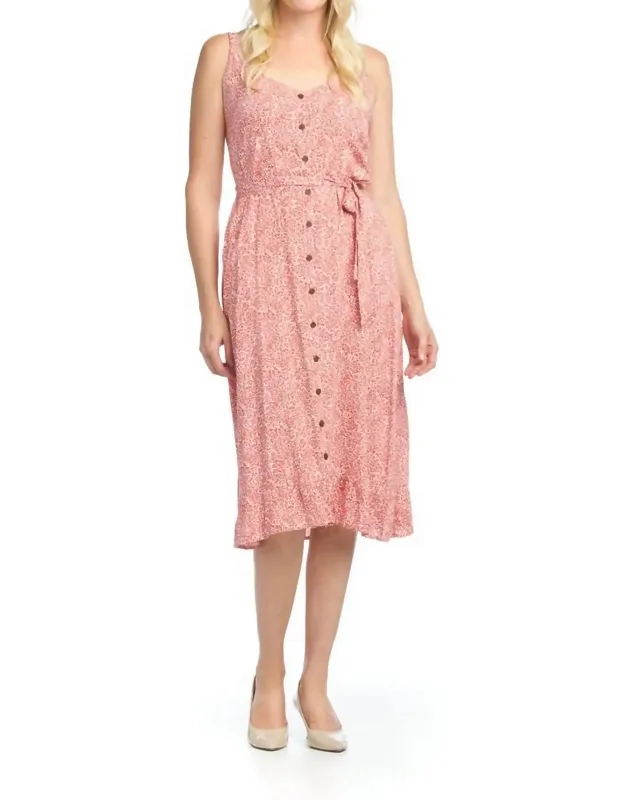 Leaf Print Dress