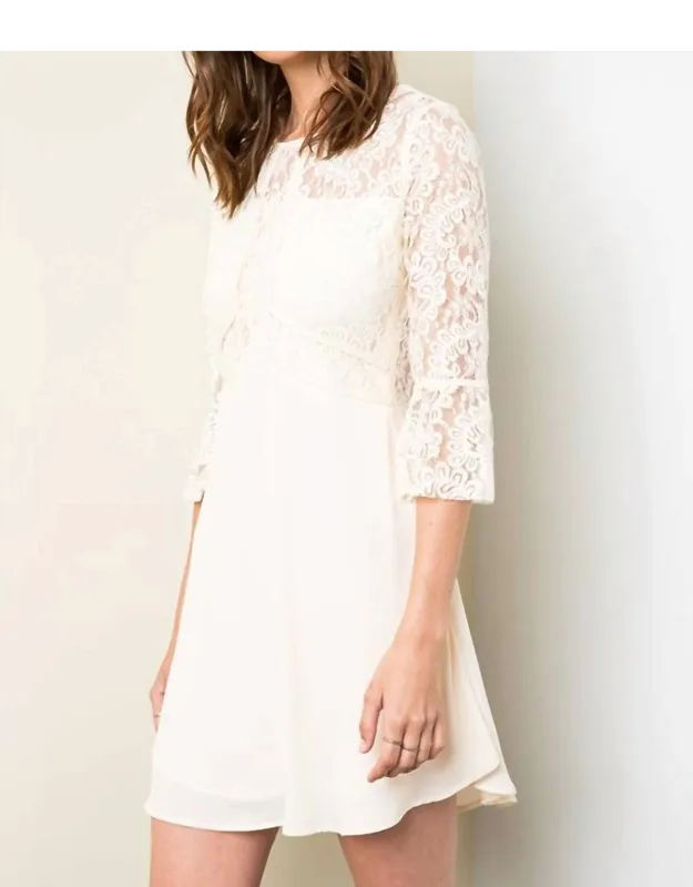 Fit & Flare Mini Dress