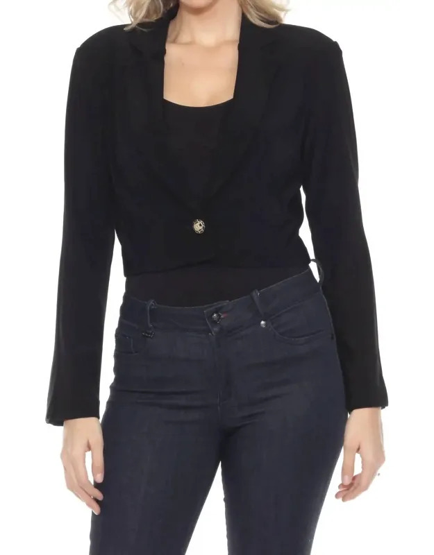 Cropped Blazer