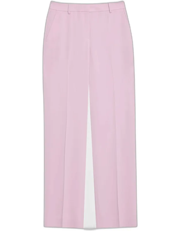 Gates Straight-leg Crepe Pants