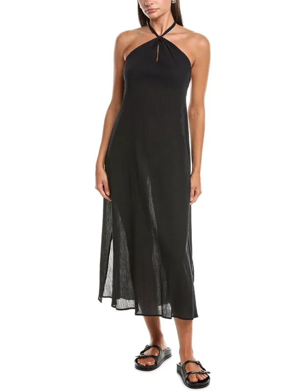 Gauze Halter Dress