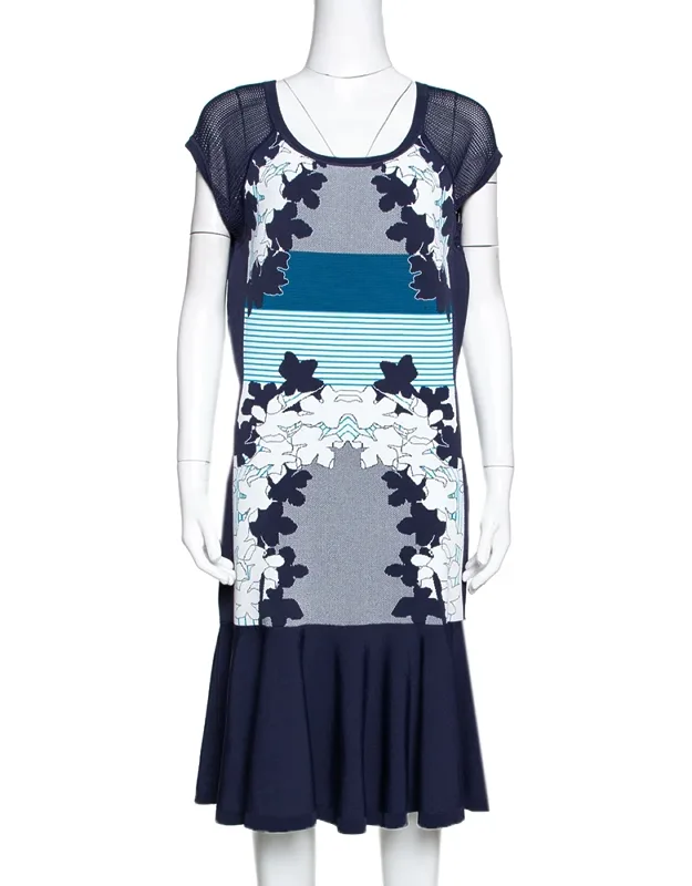 Intarsia Knit Dress