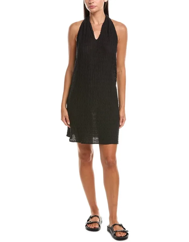 Waves Mini Halter Dress