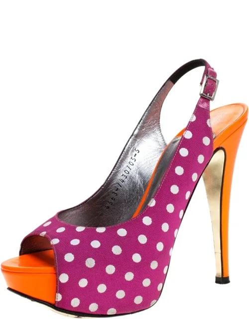 Open Toe Slingback Sandals