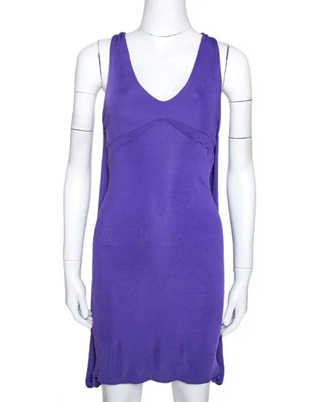 Stretch Jersey Sleeveless Mini Dress