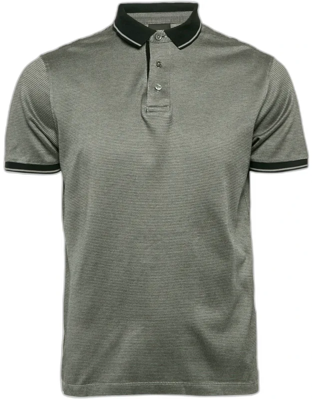 Cotton Knit Polo T-shirt